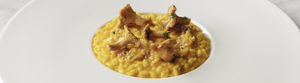 Butternut Squash Risotto With Chanterelles And Hazelnut